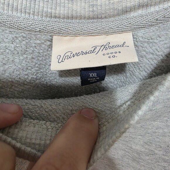 Universal Thread Women’s Lounge Set XXL – Ash Grey Crewneck & Sweatpants - Picture 4 of 13